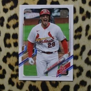MLB Trading Card - Red and White